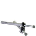 (1500pcs) 1/4' x1 1/4' Hammer Drive Anchor, Zinc Alloy with Zinc Plated Steel Nails (inch), Size: 1/4', Length: 1-1/4'