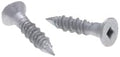 Anchor 1/4 x 2-1/4 Flat Hd Square Drive Concrete Screw Nail Point USA (100pcs)