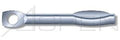 (400 pcs) 1/4' X 1-3/4', Split Drive Anchors, Tie Wire Head, High Alloy Steel, Zinc