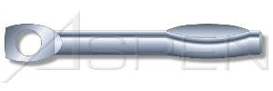 (400 pcs) 1/4' X 1-3/4', Split Drive Anchors, Tie Wire Head, High Alloy Steel, Zinc