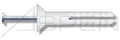 (500pcs) 1/4 X 1-1/2 Hammer Drive Anchors Flat Nail in Ships Free in USA