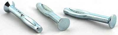 1/4' x 3 1/2' Split Drive Anchors/Flat Head/Alloy Steel/Zinc / 100 Pc. Carton