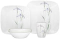Corelle Square Shadow Iris 16-Pc Dinnerware Set-1085645