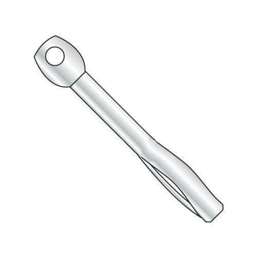 1/4' x 1 3/4' Split Drive Anchors/Tie Wire/Alloy Steel/Zinc/Fixture Clearance Hole: 5/16' / High Grade Heat Treated Alloy Steel (Carton: 100 pcs)