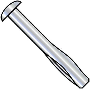 1/4X2 1/2 Round Head Split Drive Anchor Zinc (Pack Qty 100) BC-1440ADSPR by Shorpioen