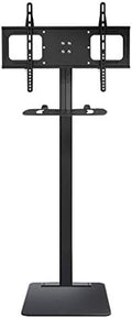 TV Stands Hidden Floor Stand, Monitor Stand Sub-Base, Floor TV Hanger, Mobile Universal Cart, TV Mobile Stand, Anti-Knock Arc Design,