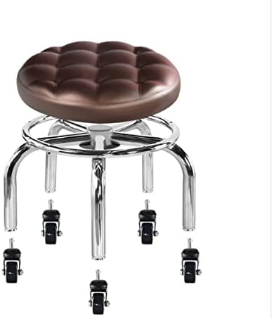 Black Vanity Benches & Counter Height Bar Stools - Stylish Garden & Desk Stools, Versatile Moving Footstools for Home & Office Decor