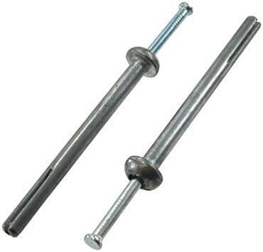 1/4' X 2-1/2' Zinc Plated Hammer Drive Anchors (Case of 1,000)