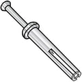 1/4X2 Mushroom Head Hammer Drive Anchor 18 8 Stainless Steel (Pack Qty 100) BC-1432ADH188 by Korpek