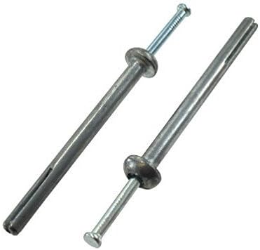 1/4' X 3' Zinc Plated Hammer Drive Anchors (Case of 1,000)