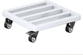 Heavy Duty Plant Caddy Square Garden Planter Trolley with Rolling Wheels for Indoor Outdoor Large Flower Pots Mover Mobile Base Tray Universal Wheel