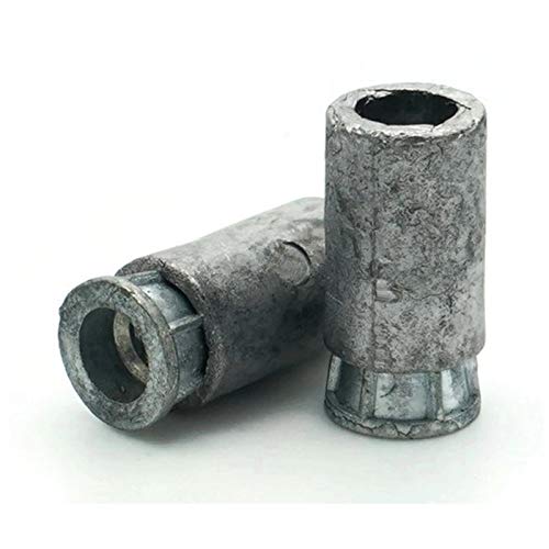 Machine Screw Anchors for Masonry, Brick, Block Concrete with Setting Tool 3/8'-16 Qty 25