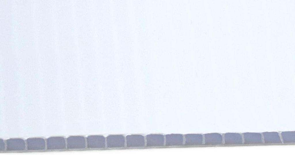 Durable Blank Corrugated White Yard Sign Kit Includes 50 Large 18x24 Signs and Strong 10x24 Galvanized Steel Double H Yard Stakes - Pack of 50 18x24 Signs with Yard Stakes