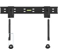 Universal TV Stand TV Stand Base Low Profile Fixed TV Wall Mount Bracket TV Bracket with Drawstring Snap Lock, Built-in Spirit Level 32'-60' Universal TV Mount, Holds Up to 110lbs