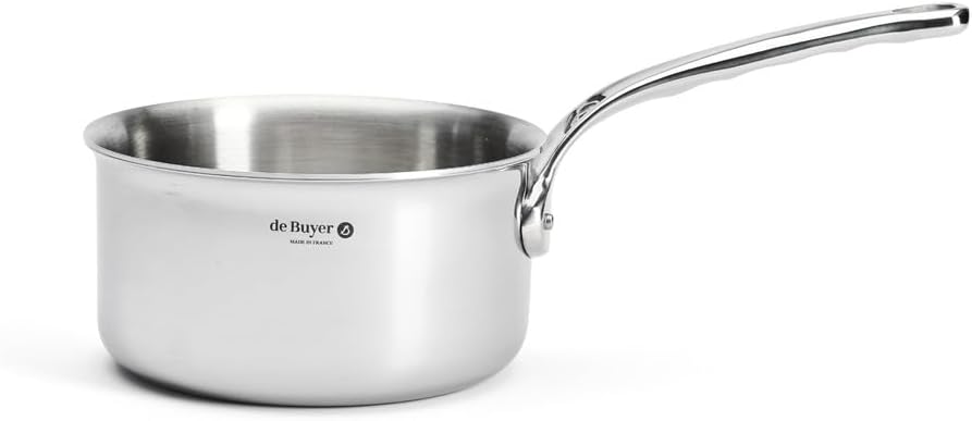 De Buyer Professional 16 cm Stainless Steel Affinity Medium Saucepan