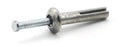 Hammer Drive Pin Anchors in Zinc Plated Steel - 1/4' x 1' Qty-250
