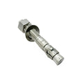 Mighty Fasteners Wedge Anchors – Heavy-Duty 304 Stainless Steel Expansion Bolts for Concrete & Masonry, Rust-Resistant & Durable - 7/8' X 6' - 10 Pack