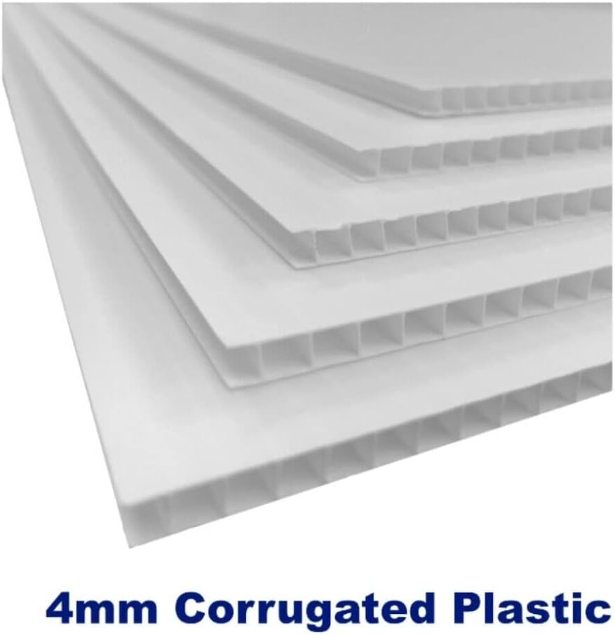 50 Pack Custom Printed Yard Signs 18x24 Full Color Custom Design 2 Sided Corrugated Plastic Metal H-Stakes Optional