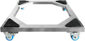 Adjustable Washing Machine Base Heavy Duty Washing Machine Base with Wheels Universal Mobile Base Fridge Stand Locking Swivel Wheels Dryer Stent Appliance Stand 45-65cm Washer