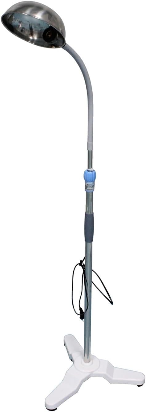 Surgical Examination Light, Medical Exam Lamp, Gooseneck Exam Lamp for Gynaecology Outpatient Stomatology, Floor Stand Lamp with Mobile Base & Wheels (One Color)