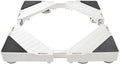Adjustable Washing Machine Base Washing Machine Stand Anti-Rust Universal Base Fridge Stand Adjustable Width 45-72cm Length 50-77cm Holder Bracket for Dryer Height 5.5cm Anti-