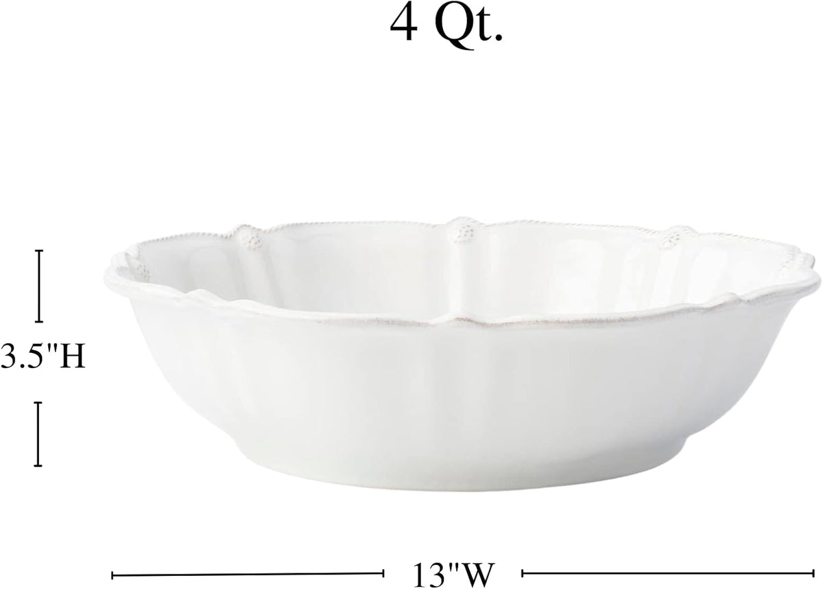 Juliska Berry & Thread 13' Serving Bowl - Whitewash