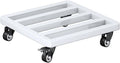 Heavy Duty Plant Caddy Square Garden Planter Trolley with Rolling Wheels for Indoor Outdoor Large Flower Pots Mover Mobile Base Tray Universal Wheel