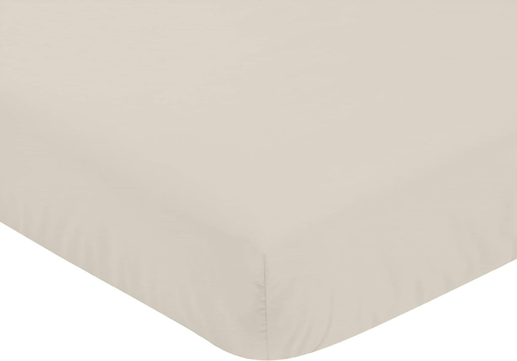 Sweet Jojo Designs Boho Desert Sun Taupe Nursery Baby Boy or Girl 4pc Crib Bedding Set Neutral Tan Beige Ivory Gold Cream Off White Bohemian Mountain Nature Outdoors Geometric Minimalist Sunshine