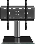 Universal TV Stand TV Stand TV Bracket Universal TV Stand Base Table Top TV Stand for 32-43 Inch LCD TVs Height Adjustable TV Mount Stand with Tempered Glass Base TV Mount Stand fo