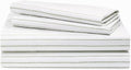 Lauren Ralph Lauren Spencer Queen Sheet Set White Sage Green Striped