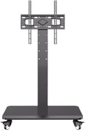 Free Standing Tv Stand Floor TV Stand with Wheels Mobile TV Cart for Most 32 to 60 Inch TVs, Height Adjustable TV Stand Floor Standing Tv Stand