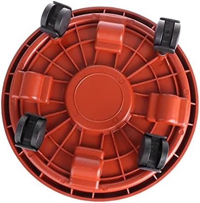 Mobile Flower Pot Tray with Rollers and Universal Pulleys Thickened Flower Tray Flower Pot Base