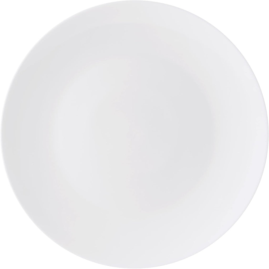 Mikasa Macie Bone China Lightweight Chip Resistant 12 Piece Dinnerware Set, Service for 4, White