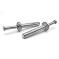 (1500 Pieces) 1/4'x1-1/4' Mushroom Head Hammer Drive Anchors Zinc Alloy w/Zinc Plated Nails