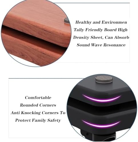 Speaker Stand,Universal Speaker Stand Riser with Stabilizer Base & Wheels - Enhance Audio Stability & Mobility for Home, Studio, and Events