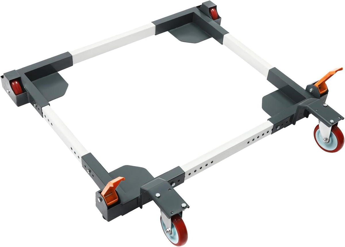 Undercat Mobile Base, Heavy Duty Universal Mobile Base with 5' Universal Wheels, 1500 lbs Load Capacity, Adjustable Mobile Base for Mobilizing Small Mechanical Equipment, Home Appliances