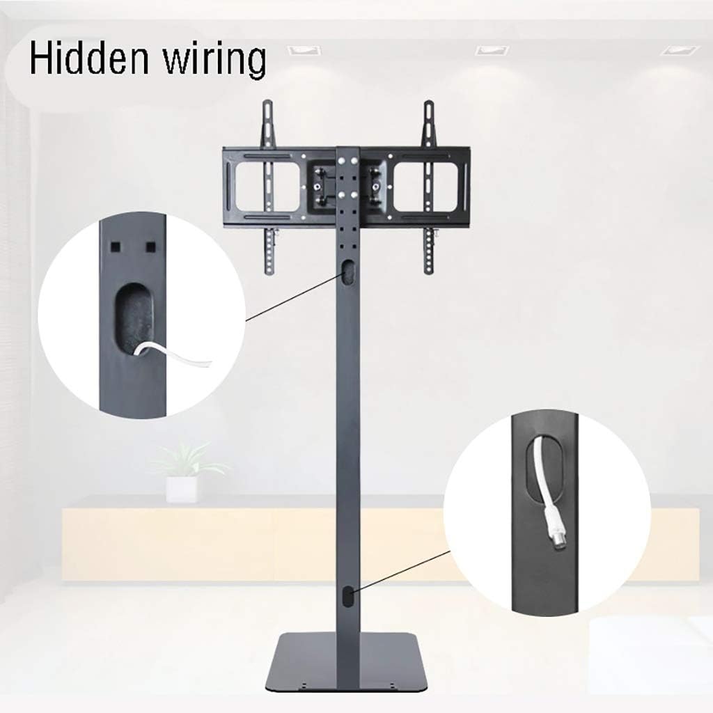 Universal TV Stand Universal TV stand, mobile LCD universal cart, monitor stand sub-base, floor TV hanger TV mobile stand, anti-knock arc design, upright integrated tray
