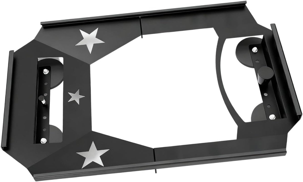 Vehicle Roof Mount Set for Starlink Quick Release Steel Construction Sturdy with Base Accessory Universal Fit 21.65x15.35x1.93inch