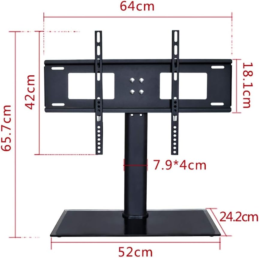 Universal TV Stand Universal TV Base, Universal Universal LCD TV Stand, Mobile TV Stand, Suitable For 32-55 Inch TV, Bearing 45kg