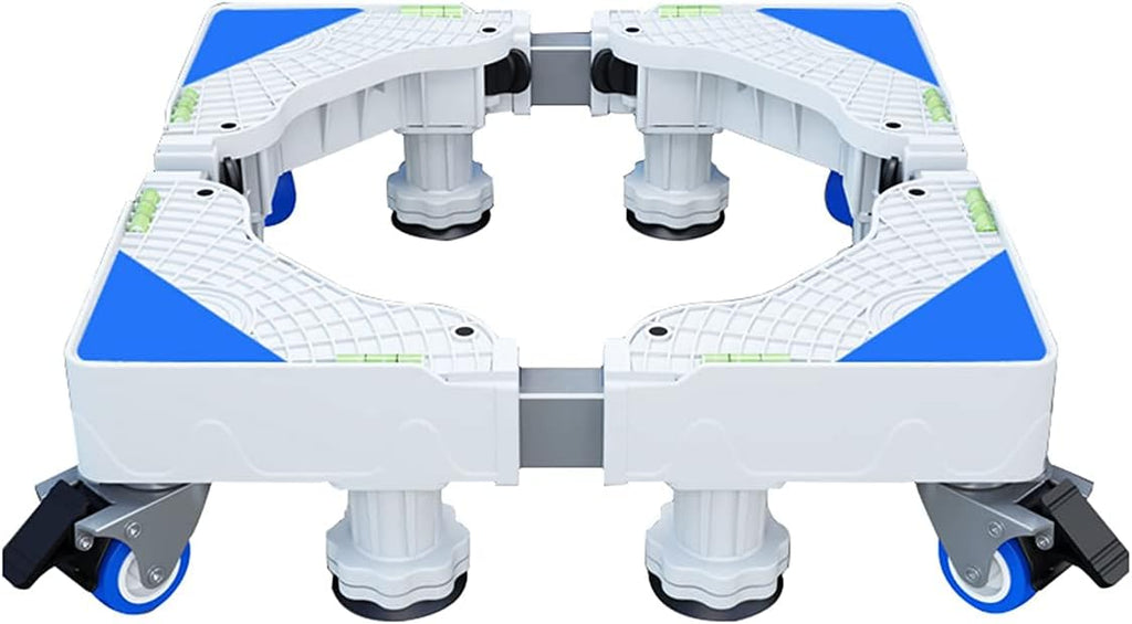 Adjustable Washing Machine Base Washing Machine Stand Base Heavy Duty 4 Legs Holder Bracket Height 15cm/20cm Universal Fridge zer Stand Base for Dryer, ice Maker, cookers,
