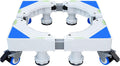 Adjustable Washing Machine Base Washing Machine Stand Base Heavy Duty 4 Legs Holder Bracket Height 15cm/20cm Universal Fridge zer Stand Base for Dryer, ice Maker, cookers,