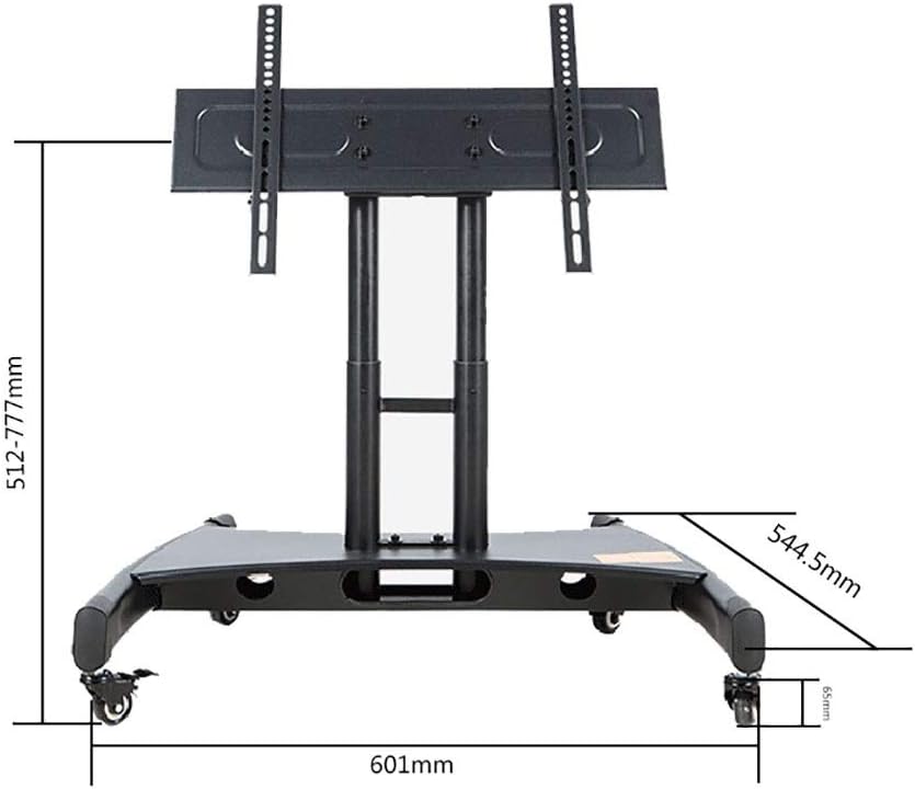 Universal TV Stand Portable TV Stand Universal Swivel TV Stand/Base Table Top TV Stand for 32 to 70 Inch TVs with 90 Degree Swivel, 4 Level Height Adjustable, Heavy Duty Tempered Glass Base, Holds Up