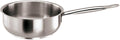 Paderno World Cuisine Stainless Steel Saucier Pan, Small, Gray