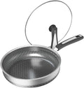 Sauciers Non Stick Stainless Steel Skillets Stainless Steel Non Stick 28cm Round Frying Pan Round cookware