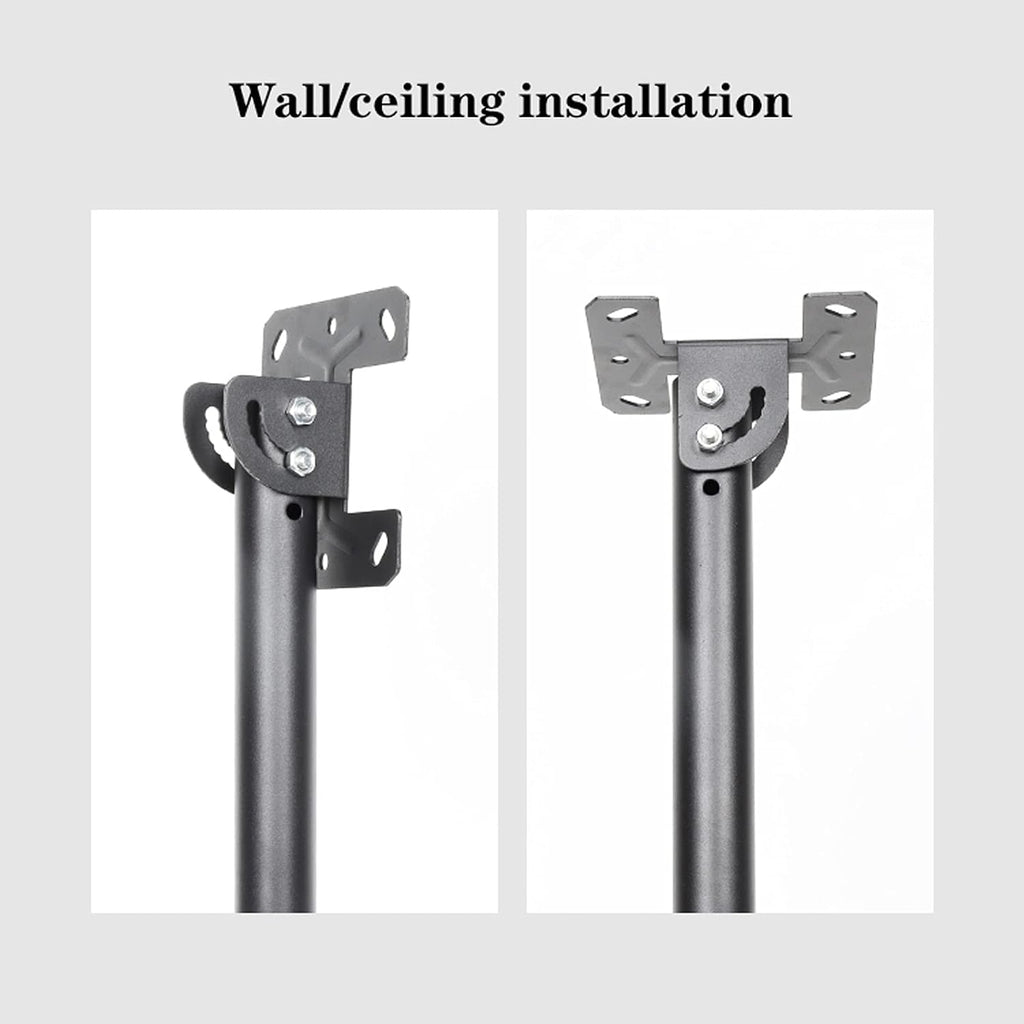 Universal TV Stand TV Stand Base Ceiling TV Bracket Dual-Screen Extension Tilt Rotation TV Mounting Bracket Adjustable TV Bracket with Cord Management for 32-65 Inch TVs Tv Stand M