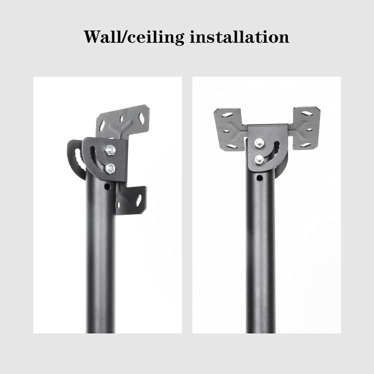 Universal TV Stand TV Stand Base Ceiling TV Bracket Dual-Screen Extension Tilt Rotation TV Mounting Bracket Adjustable TV Bracket with Cord Management for 32-65 Inch TVs Tv Stand M