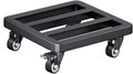 Heavy Duty Plant Caddy Square Garden Planter Trolley with Rolling Wheels for Indoor Outdoor Large Flower Pots Mover Mobile Base Tray Universal Wheel