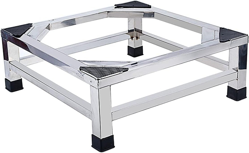 Adjustable Washing Machine Base Washing Machine Stand Base Heavy Duty 4 Legs Holder Bracket Height 15cm/20cm Universal Fridge zer Stand Base for Dryer, ice Maker, cookers,
