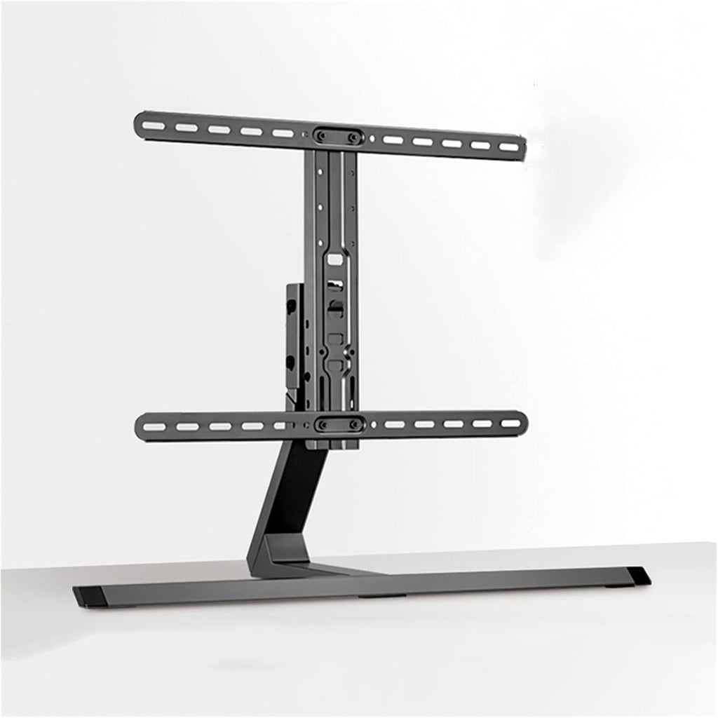 Universal Tv Stand Tv Stand Base Universal Tv Base Desktop Height-Adjustable Tv Stand 37'-75' Metal Tv Rotating Bracket, Holds Up to 88Lbs, Max Vesa 600X400Mm T,