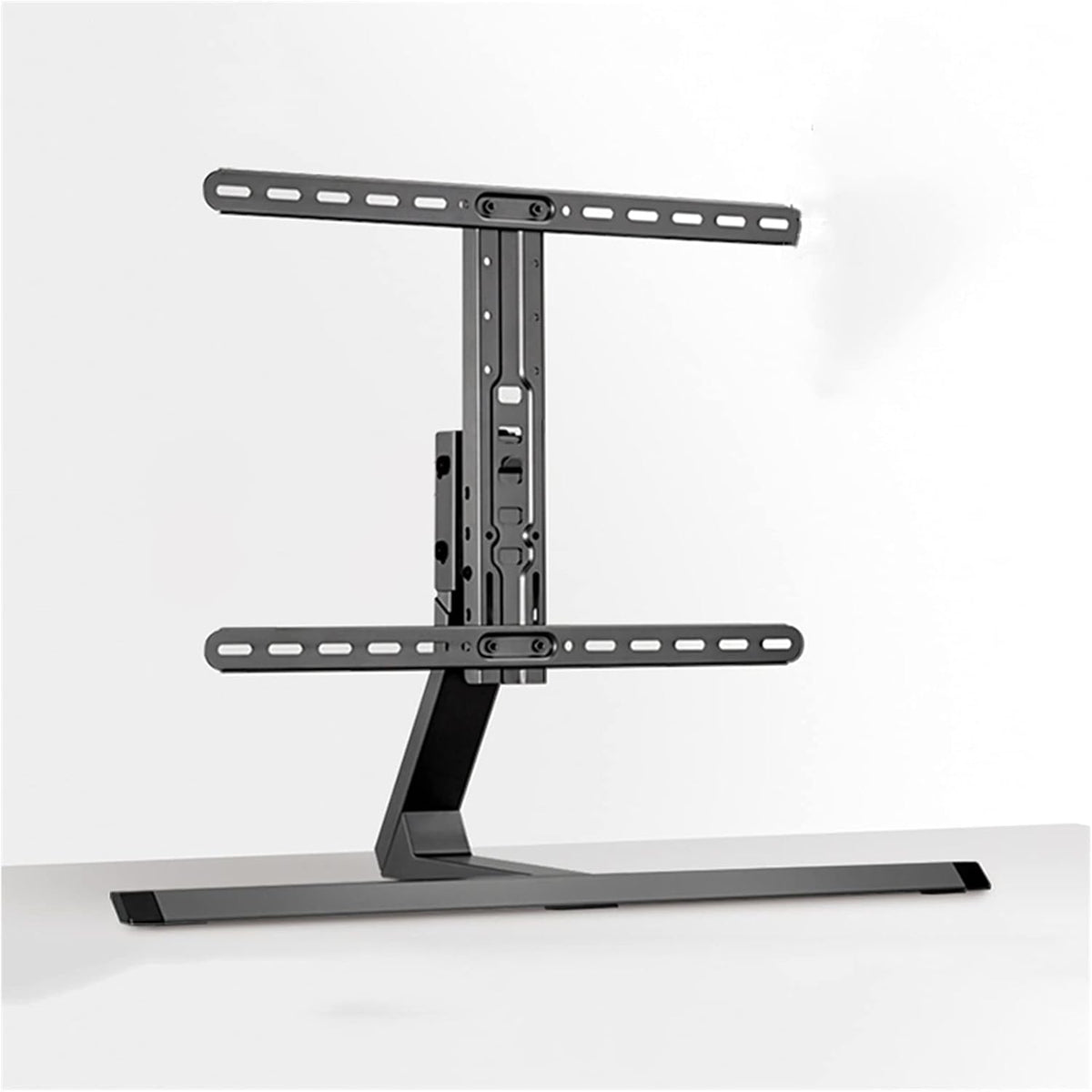 Universal Tv Stand Tv Stand Base Universal Tv Base Desktop Height-Adjustable Tv Stand 37'-75' Metal Tv Rotating Bracket, Holds Up to 88Lbs, Max Vesa 600X400Mm T,